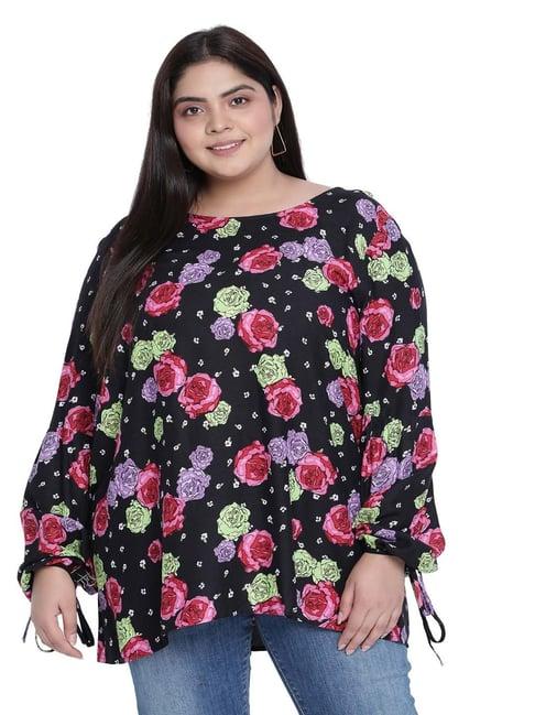 oxolloxo multicolor floral print top