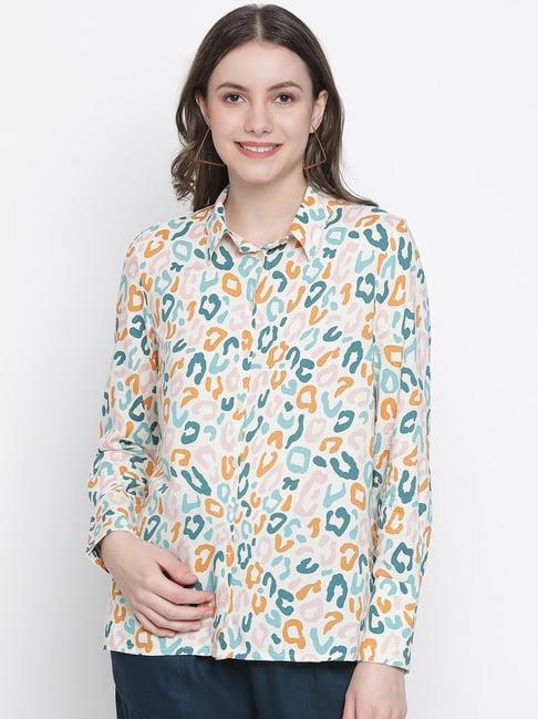 oxolloxo multicolor printed shirt