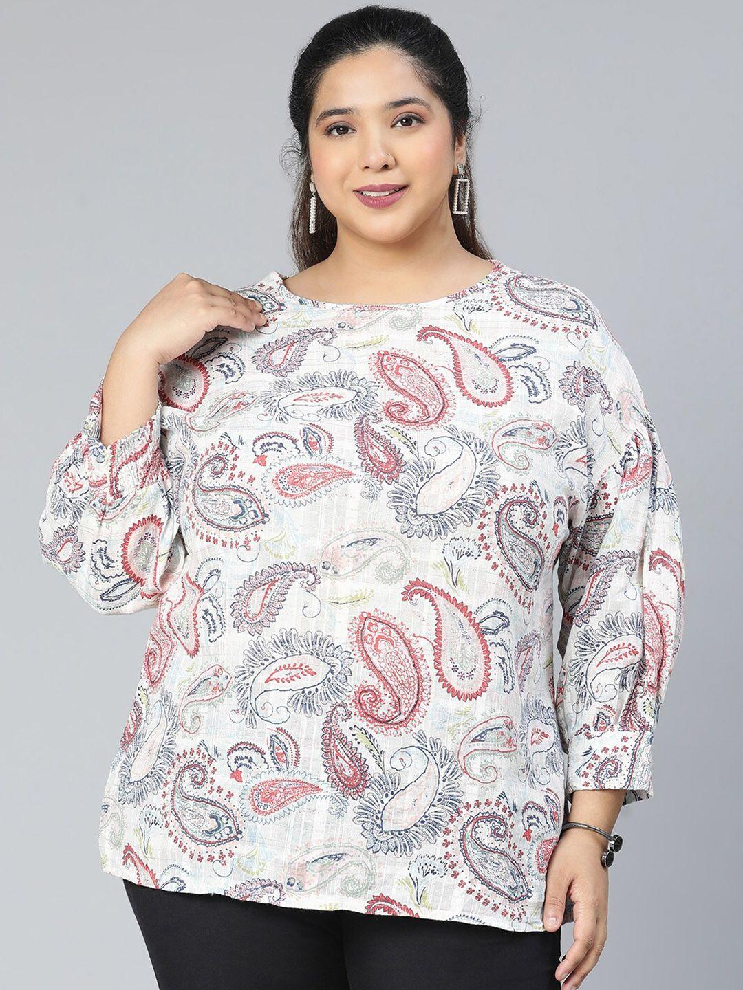 oxolloxo multicoloured floral print top