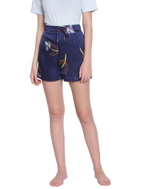 oxolloxo navy printed shorts