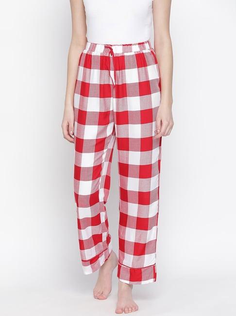 oxolloxo red checks pyjamas