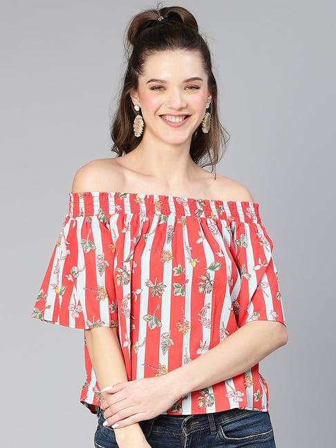 oxolloxo red striped top