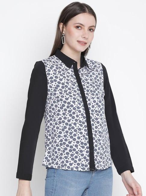 oxolloxo white printed shirt