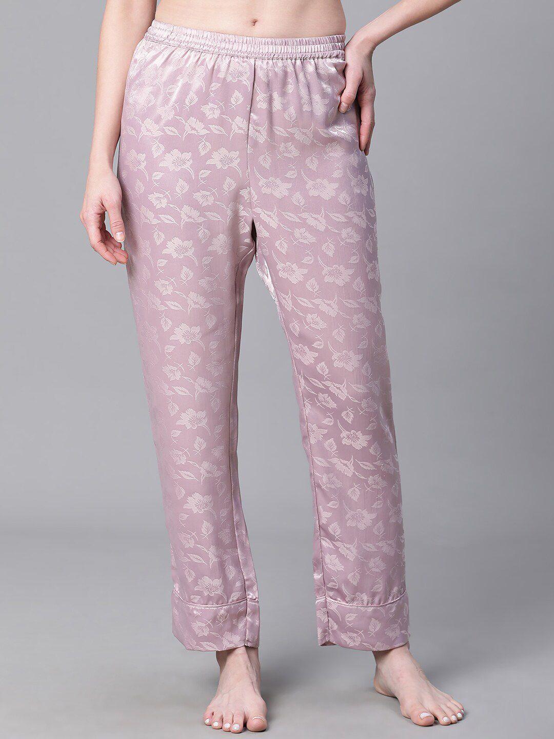 oxolloxo women printed lounge pant