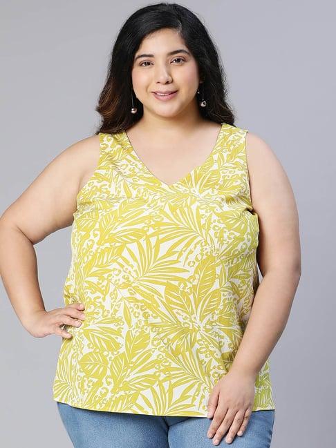 oxolloxo yellow printed top