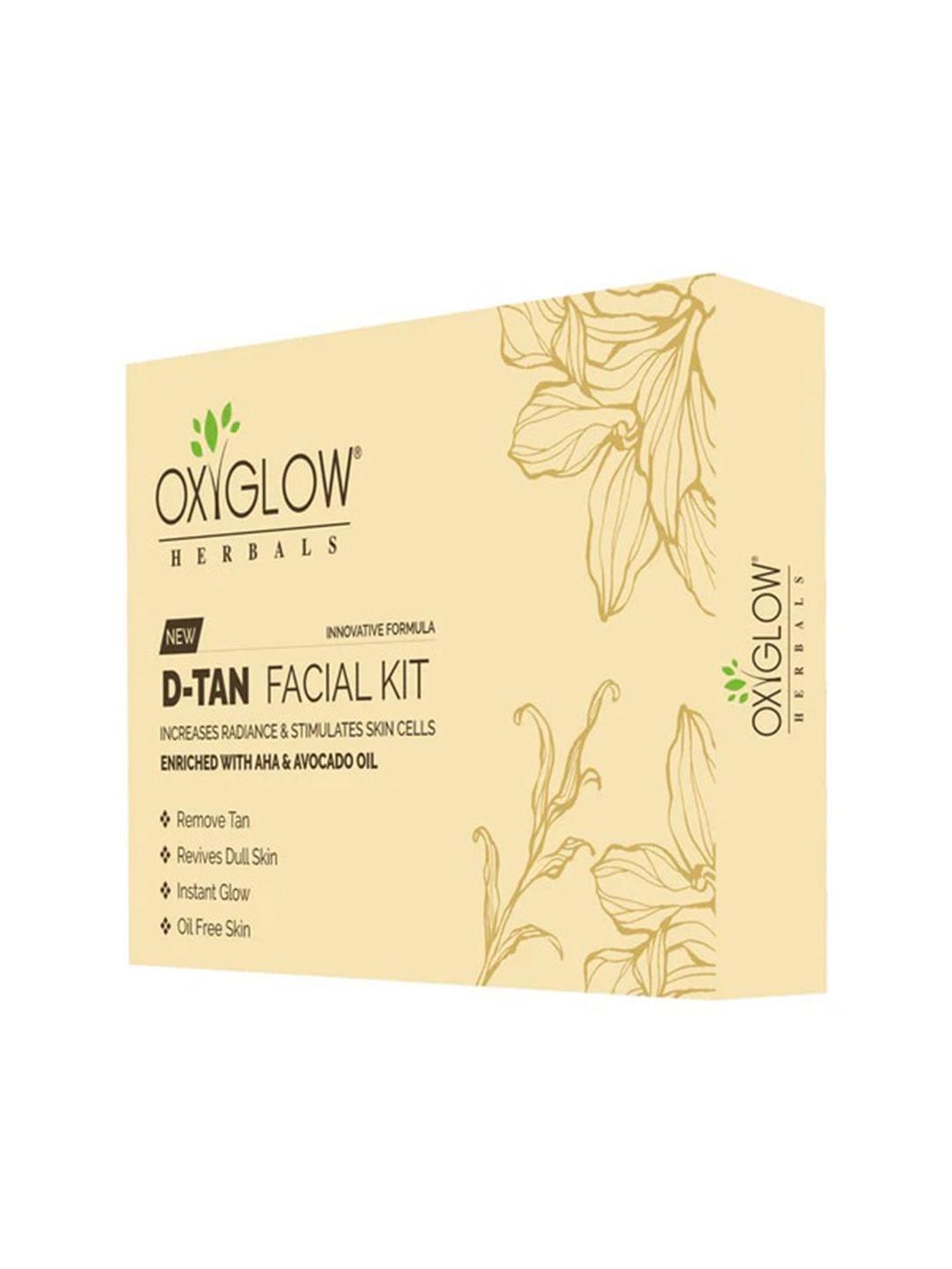 oxyglow d-tan facial kit for radiance & stimulates skin 260g