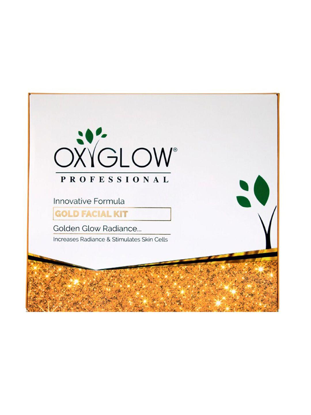oxyglow gold facial kit for radiance & stimulates skin 260g