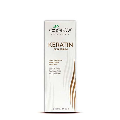 oxyglow keratin skin serum - 50 ml