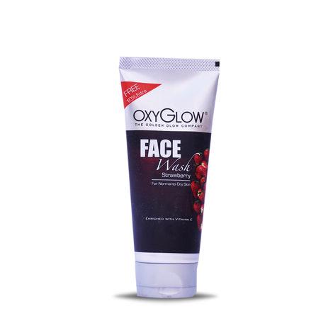 oxyglow strawberry face wash (50 + 15 ml)