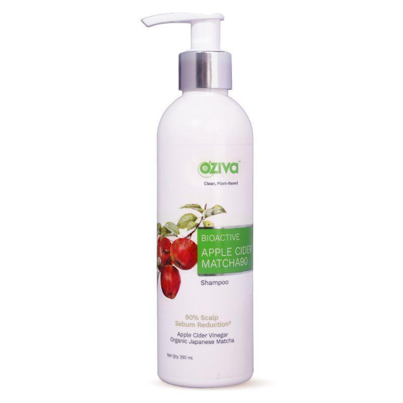 oziva bioactive apple cider vinegar matcha90 shampoo