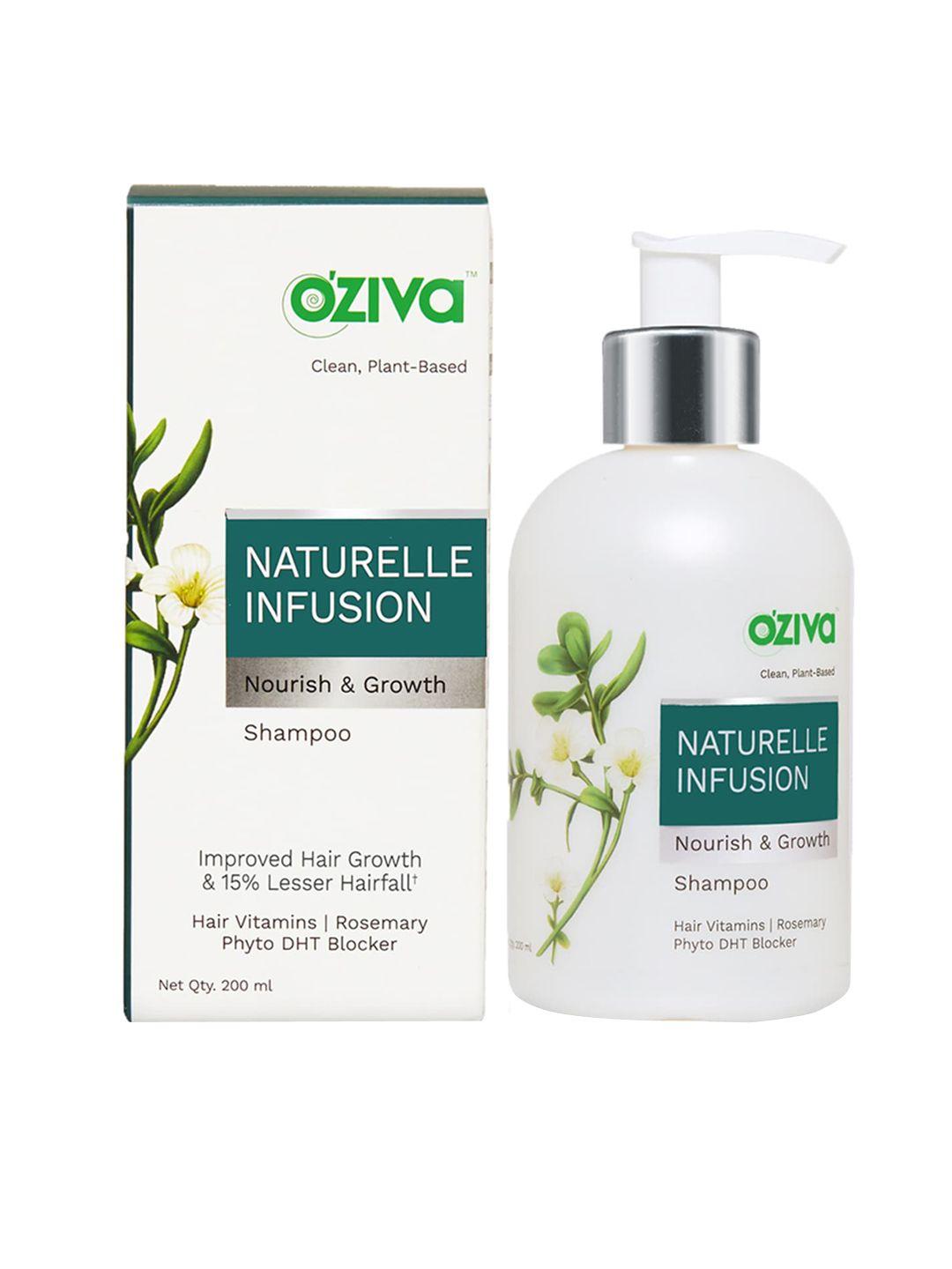 oziva naturelle infusion nourish & growth shampoo 200ml