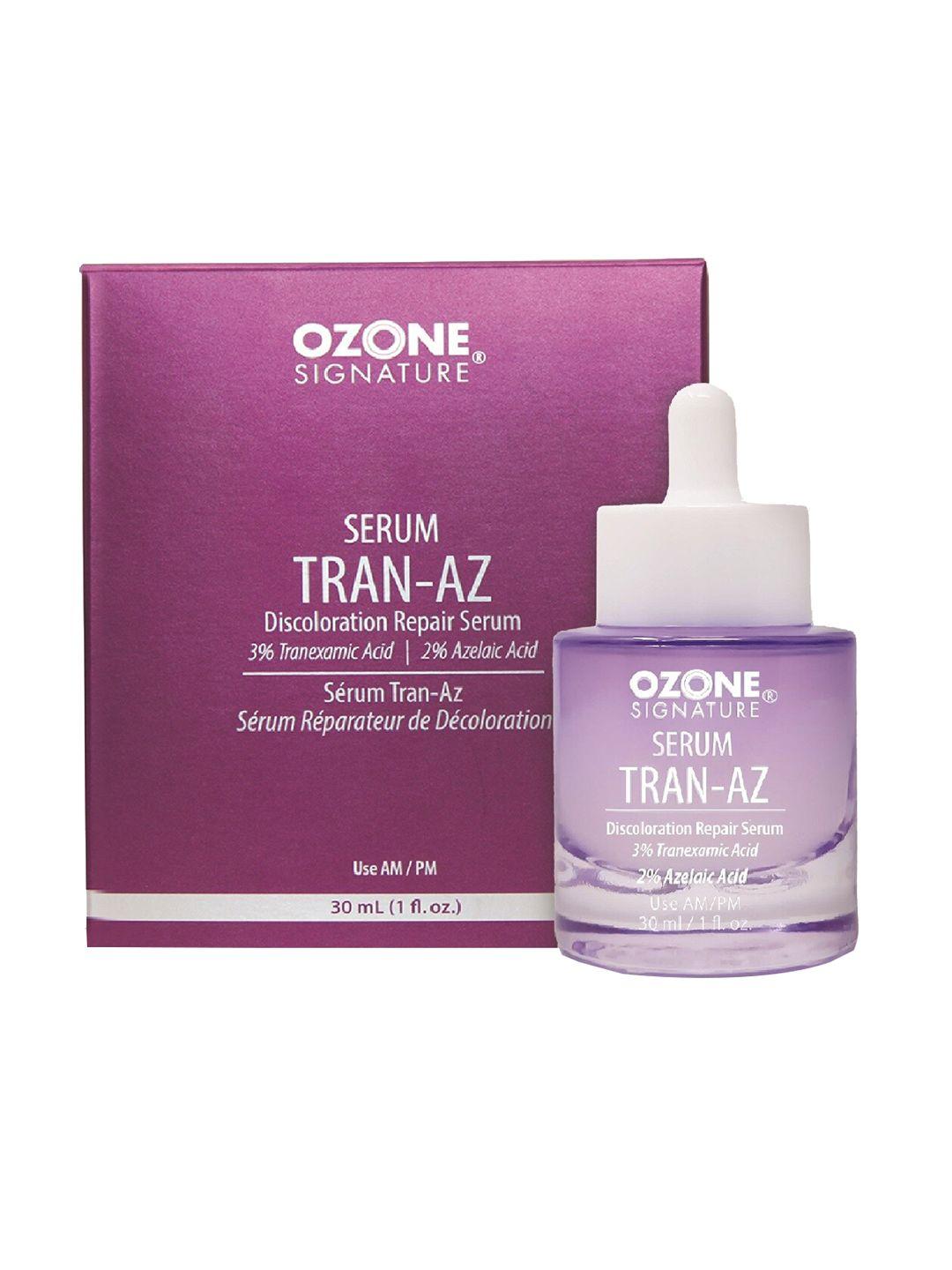 ozone signature tran-az discoloration repair face serum with tranexamic acid - 30ml