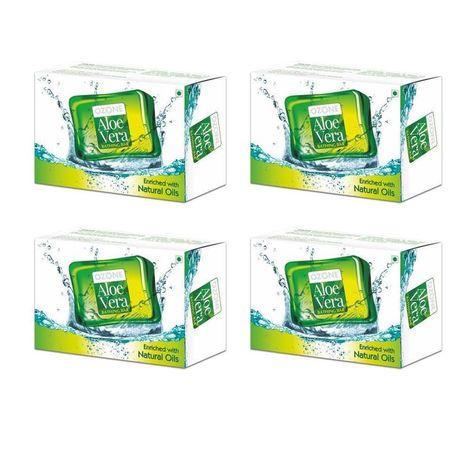 ozone aloe vera soap 125 g - pack of 4