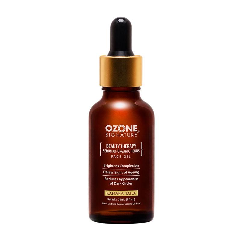 ozone signature kanaka taila - face oil for dark circles & radiant complexion