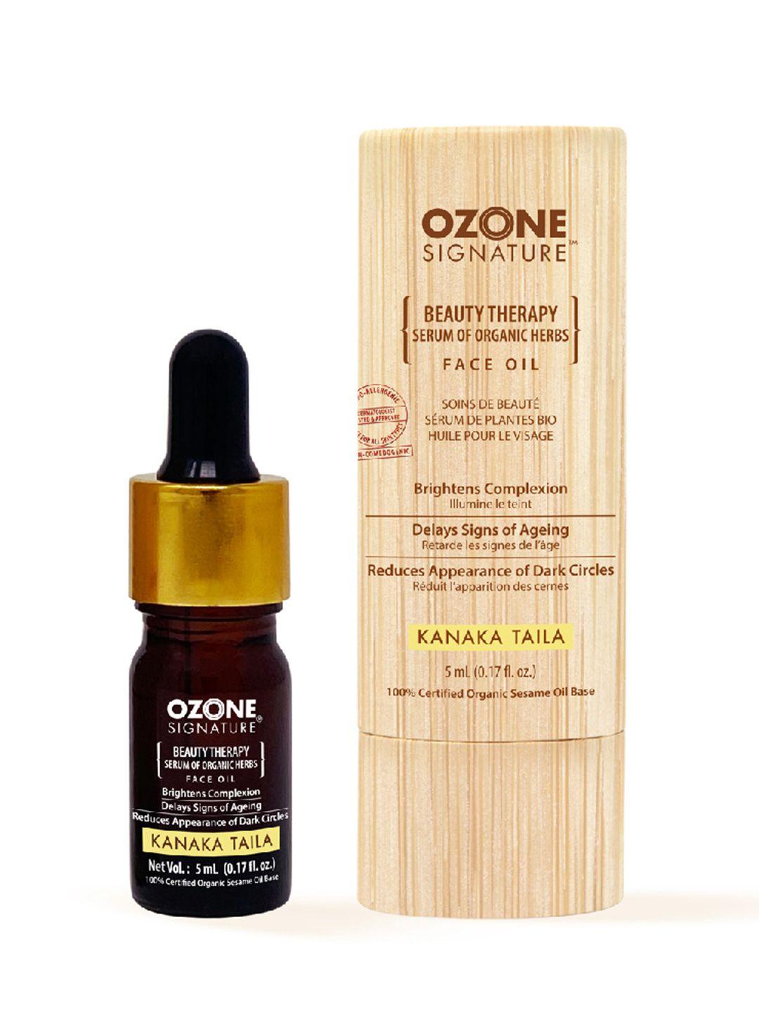 ozone signature kanaka taila beauty therapy face oil 5 ml