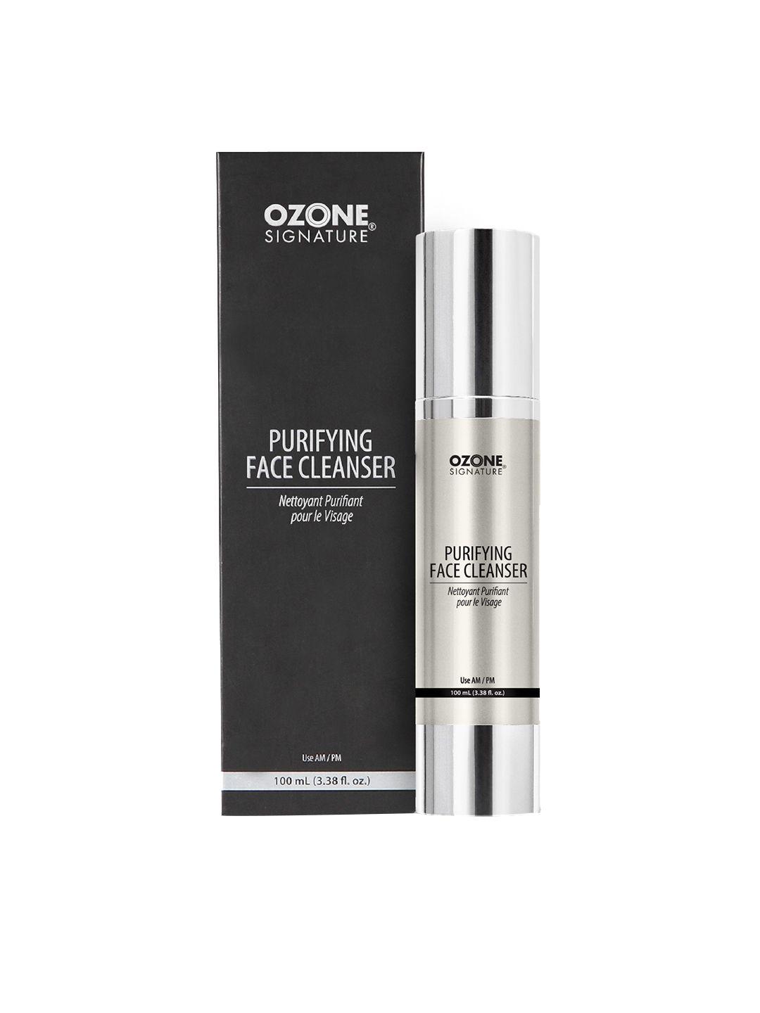 ozone signature purifying face cleanser with cucumber & aloevera - 100 ml