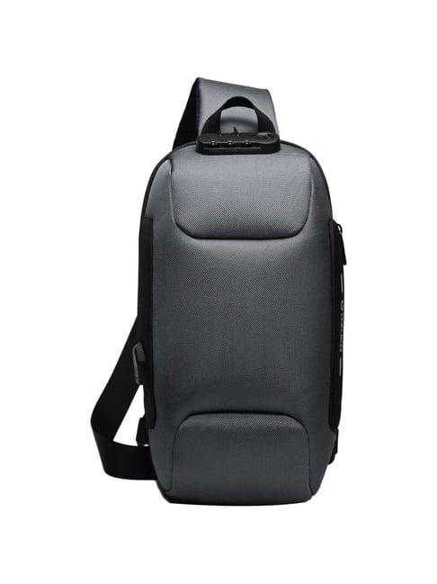 ozuko 23 ltrs grey medium backpack