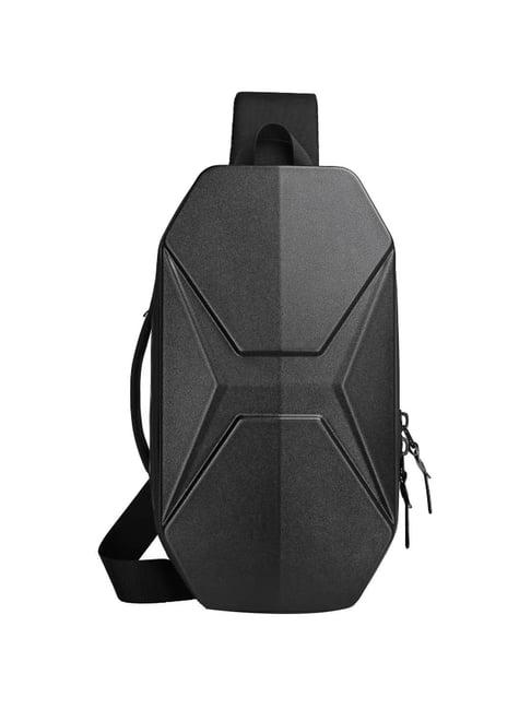 ozuko 9 ltrs black medium backpack