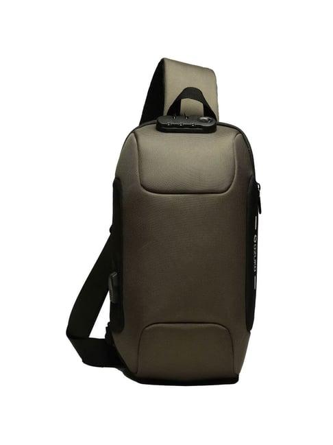 ozuko 23 ltrs green medium backpack