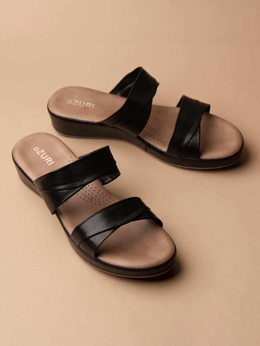 ozuri strappy open toe flats