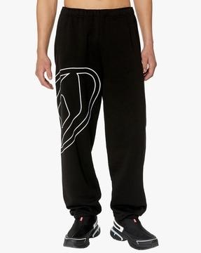 p-marky-megoval-d regular fit graphic mid-rise track pants
