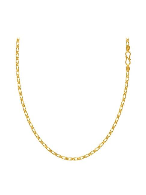 p.c. chandra jewellers 22k gold chain for women