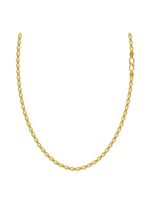 p.c. chandra jewellers 22k gold chain for women