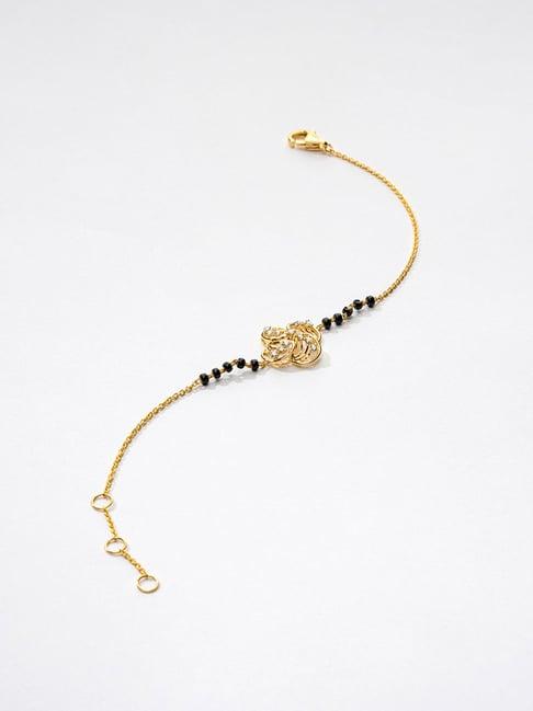 p.n.gadgil jewellers 14k gold blossom flexible fit diamond bracelets for women