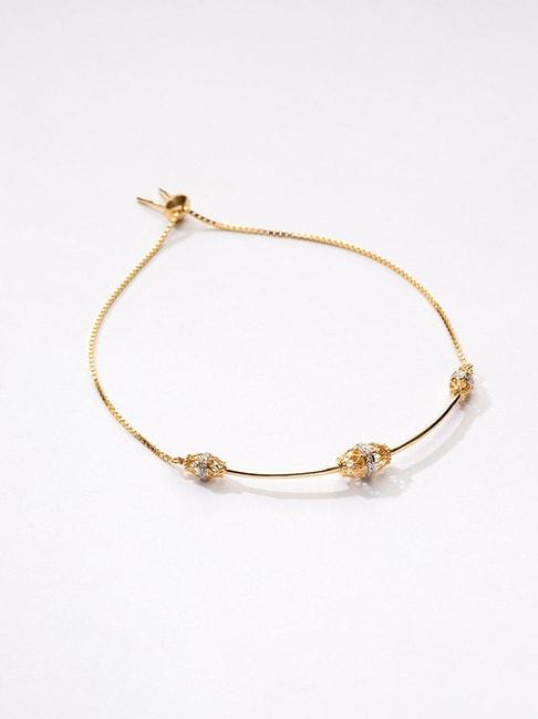 p.n.gadgil jewellers 14k gold canister charm flexible fit diamond bracelets for women