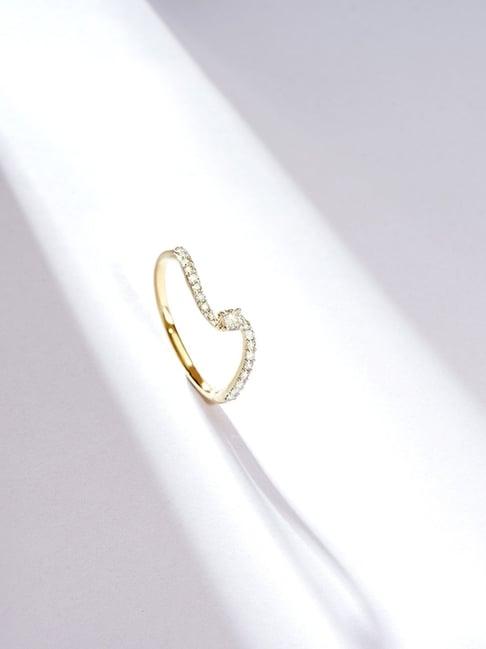p.n.gadgil jewellers 14k gold stellar stone casual diamond rings for women