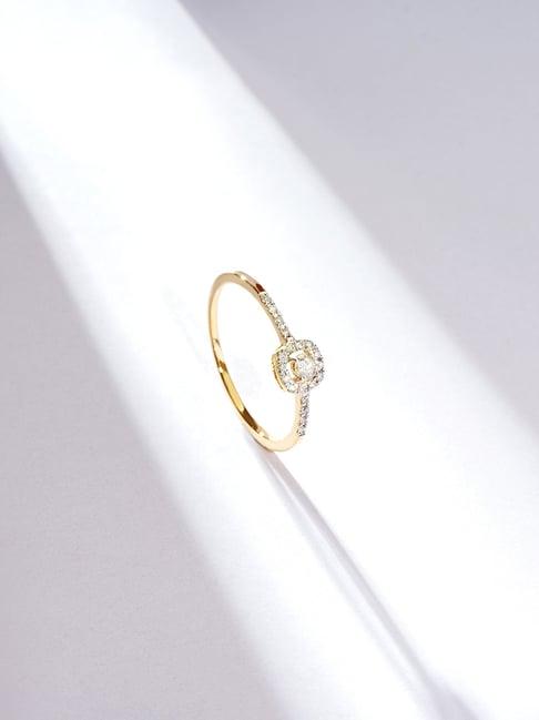 p.n.gadgil jewellers 14k gold brilliant simplicity casual diamond rings for women
