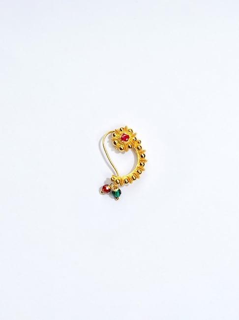 p.n.gadgil jewellers 22k maharashtrian kashibai gold nath