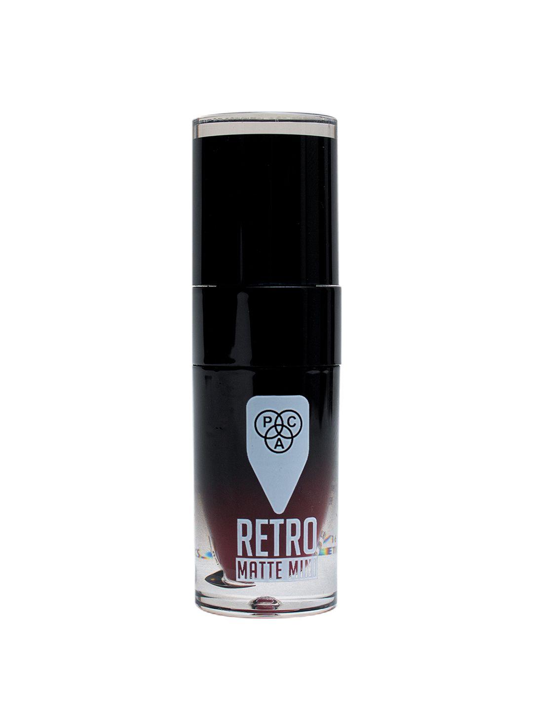 pac retro matte waterproof mini liquid lipstick 3ml - taunty 19