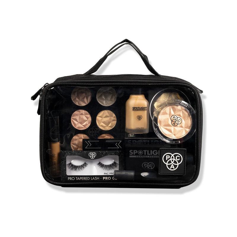 pac travel with me makeup pouch