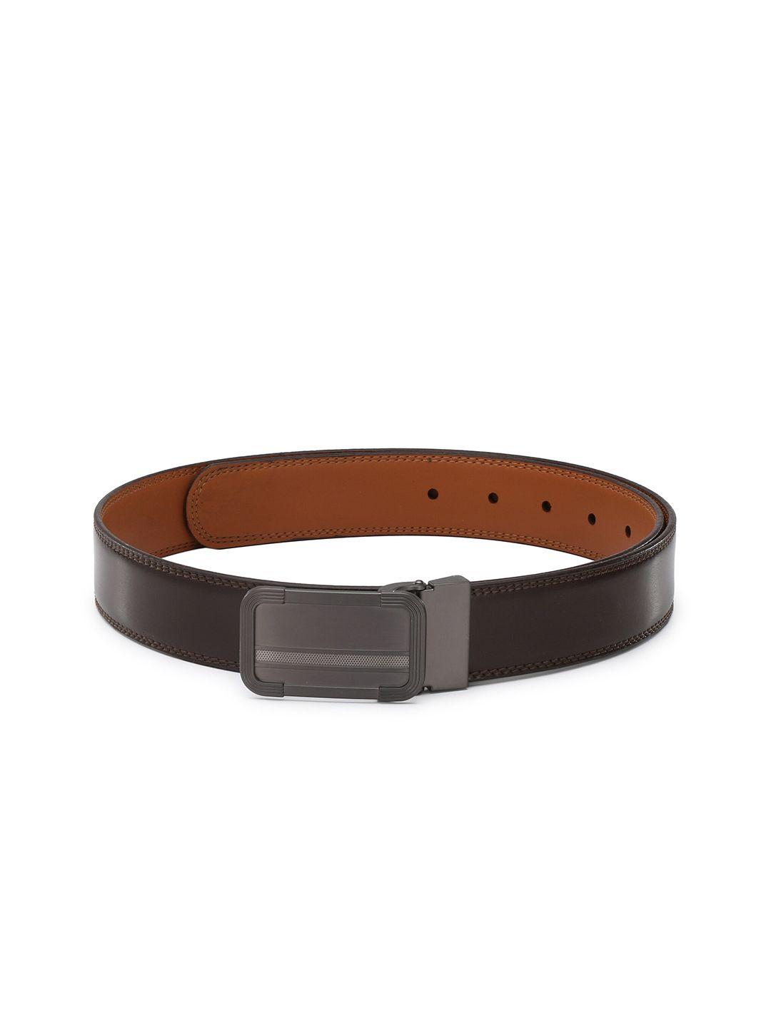 pacific gold men leather belt