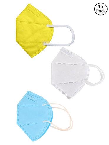 pack of 15 kn95 n95 anti-pollution reusable 5-layer mask