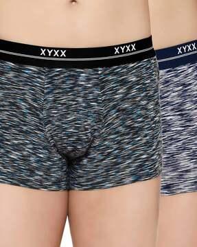 pack of 2 abstract print trunks