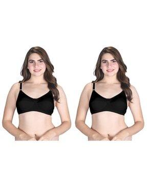 pack of 2 bra with adjustable straps