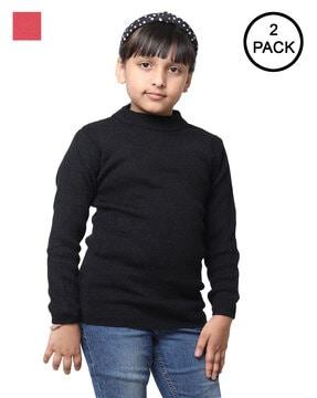 pack-of-2-girls-round-neck-pullovers