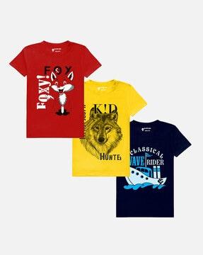 pack of 2 graphic print t-shirts