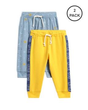 pack of 2 graphic track pants