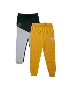 pack of 2 joggers with elasticated waist