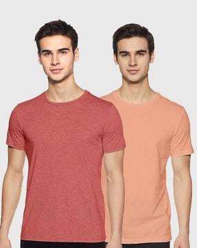 pack of 2 men round-neck regular fit t-shirt