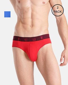pack of 2 men trunks with contrast waistband