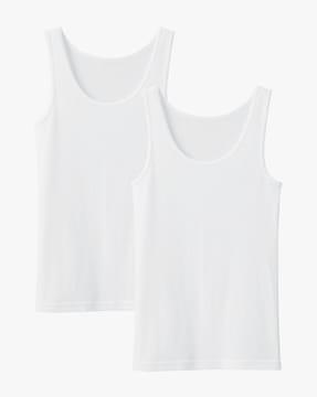pack of 2 ribbed tank tops