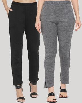 pack of 2 straight fit pants