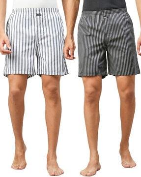 pack of 2 striped boxers