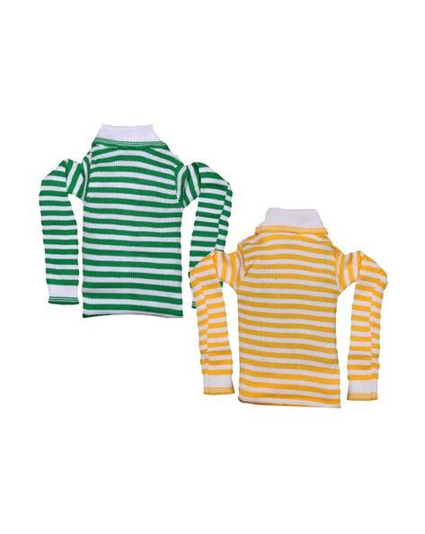 pack of 2 striped pullover