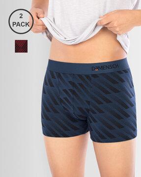 pack of 2 striped trunks