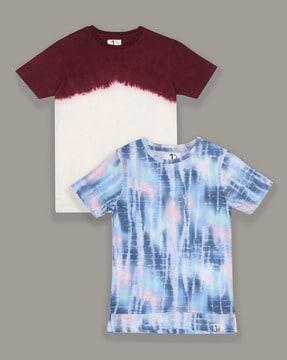 pack of 2 tie & dye t-shirts